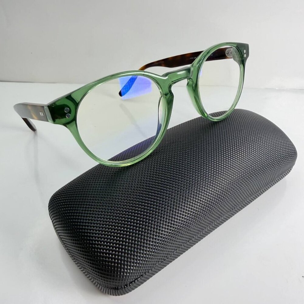 Joseph & Marc Handmade Eyeglasses – Model 4144 “Lee” Green – With Hard Case